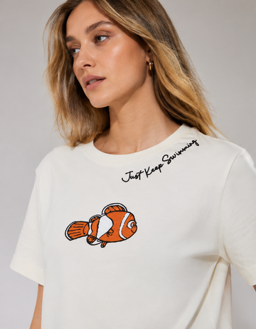Just Keep Swimming Graphic T-Shirt