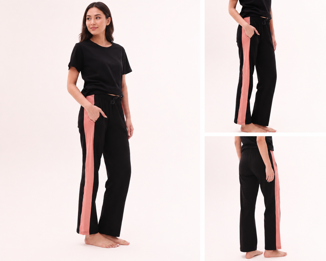 Women's Contrast Side Stripe Lounge Pants