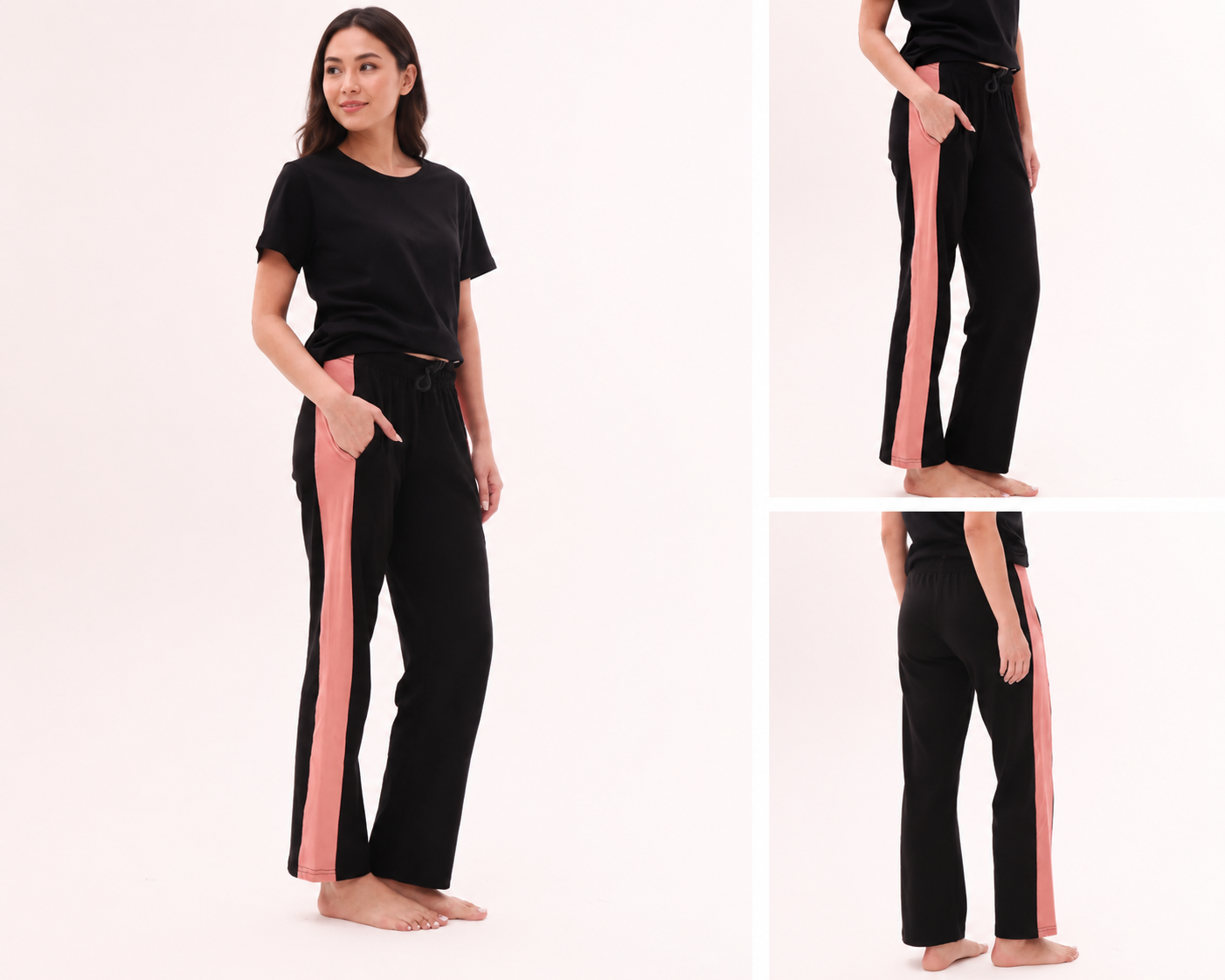Women's Contrast Side Stripe Lounge Pants