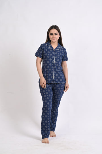 Front Open Night Suits