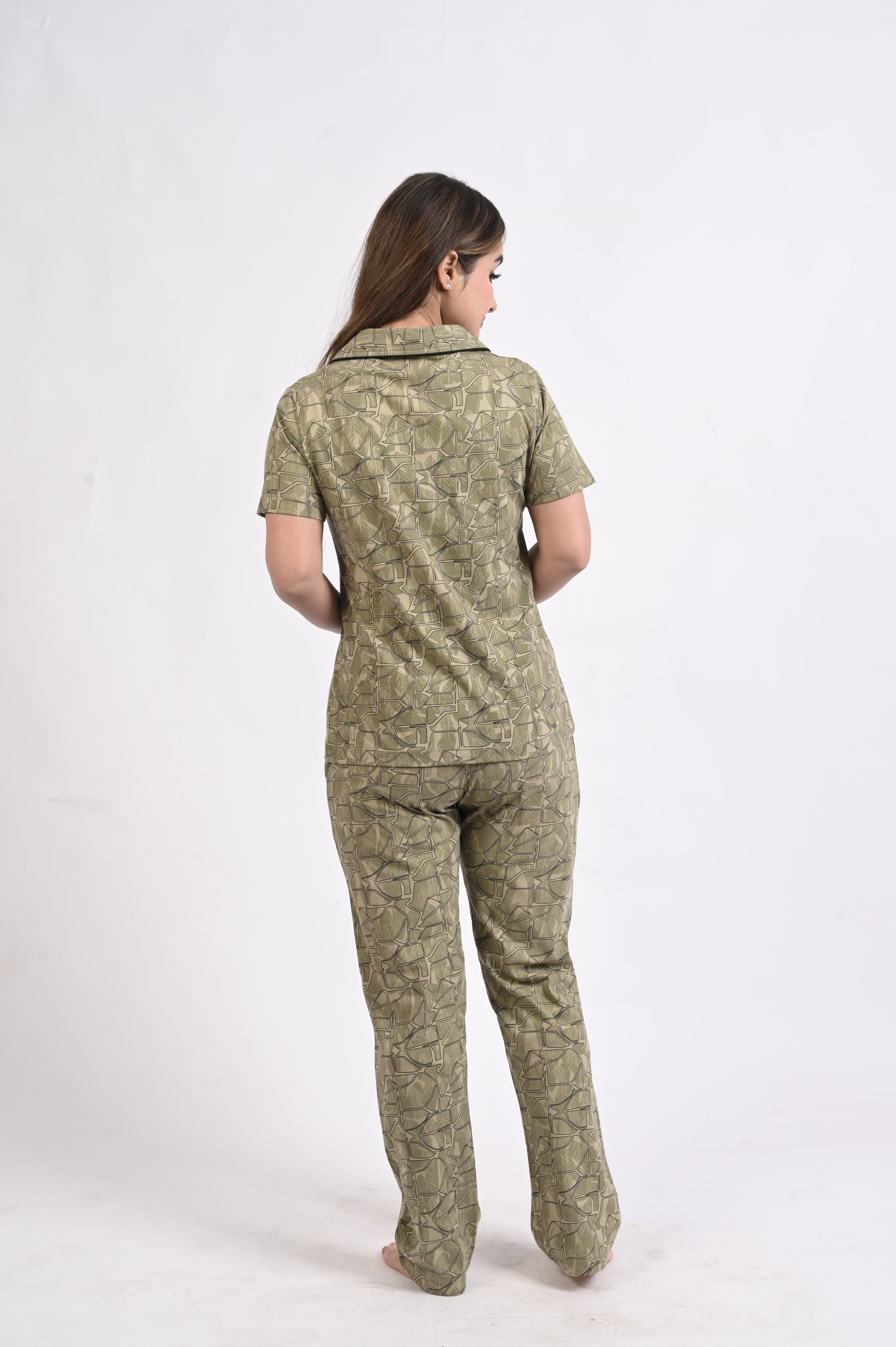 Front Open Night Suits