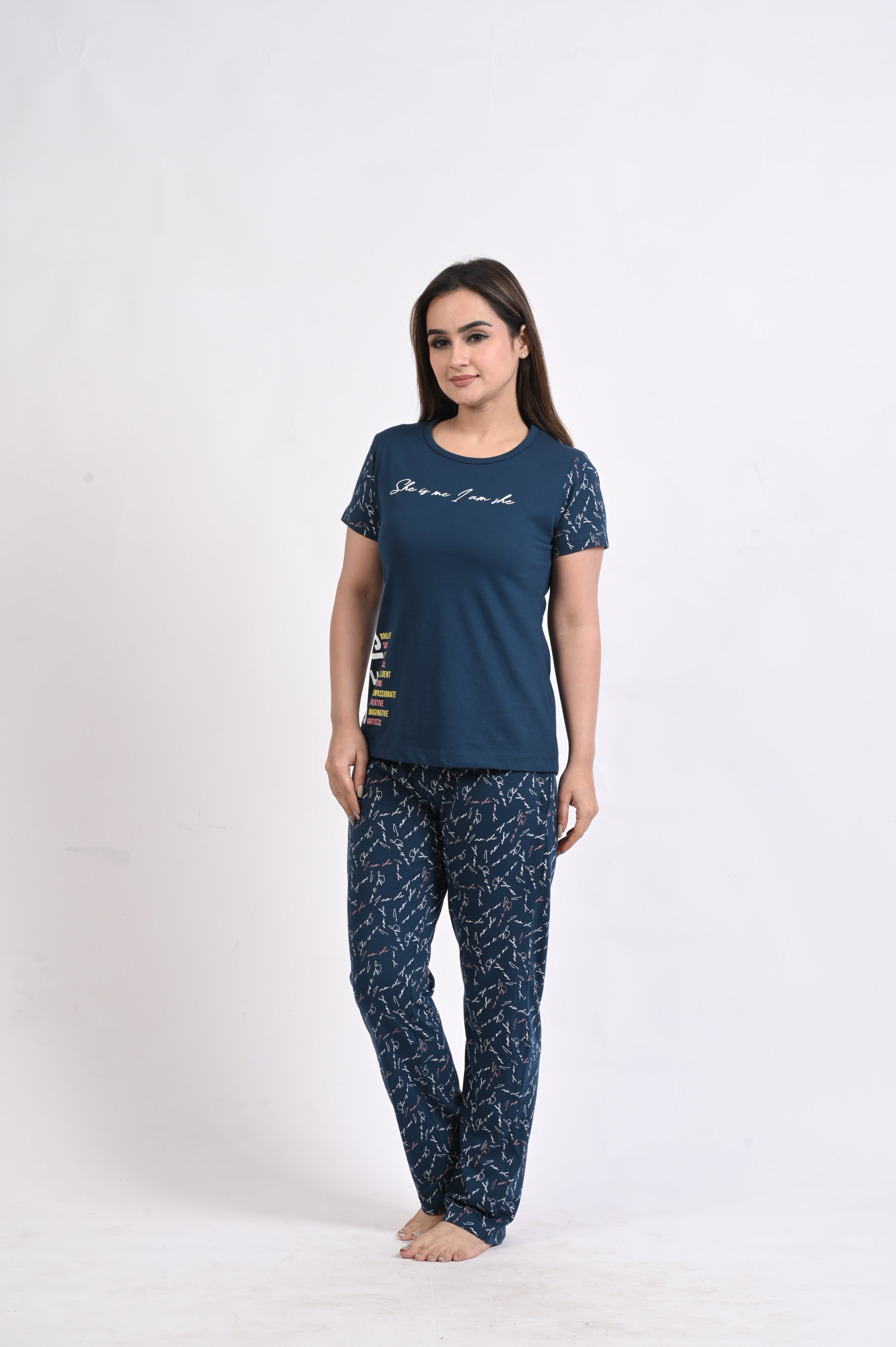 Short Top Night Suit