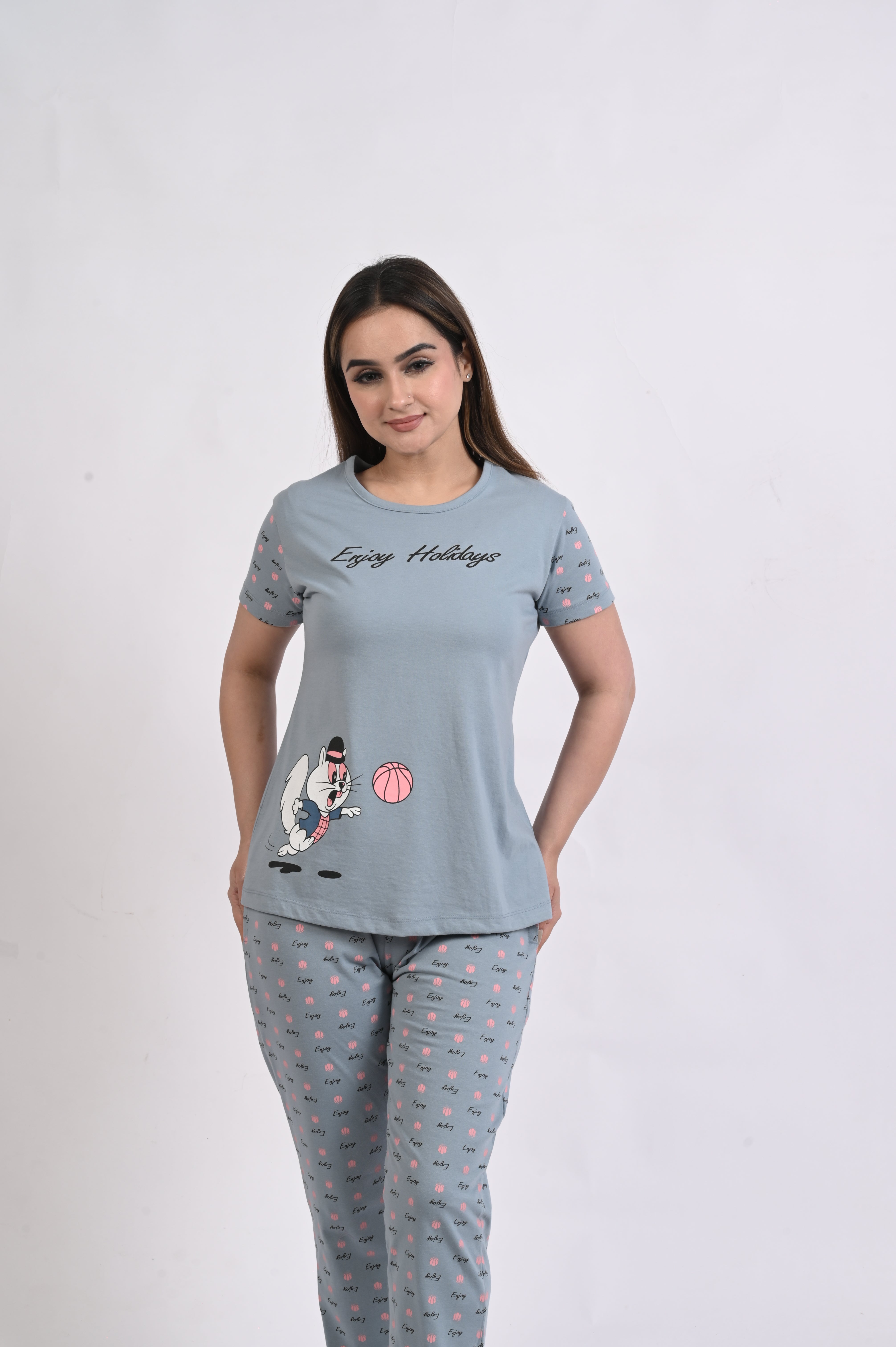 Short Top Night Suit