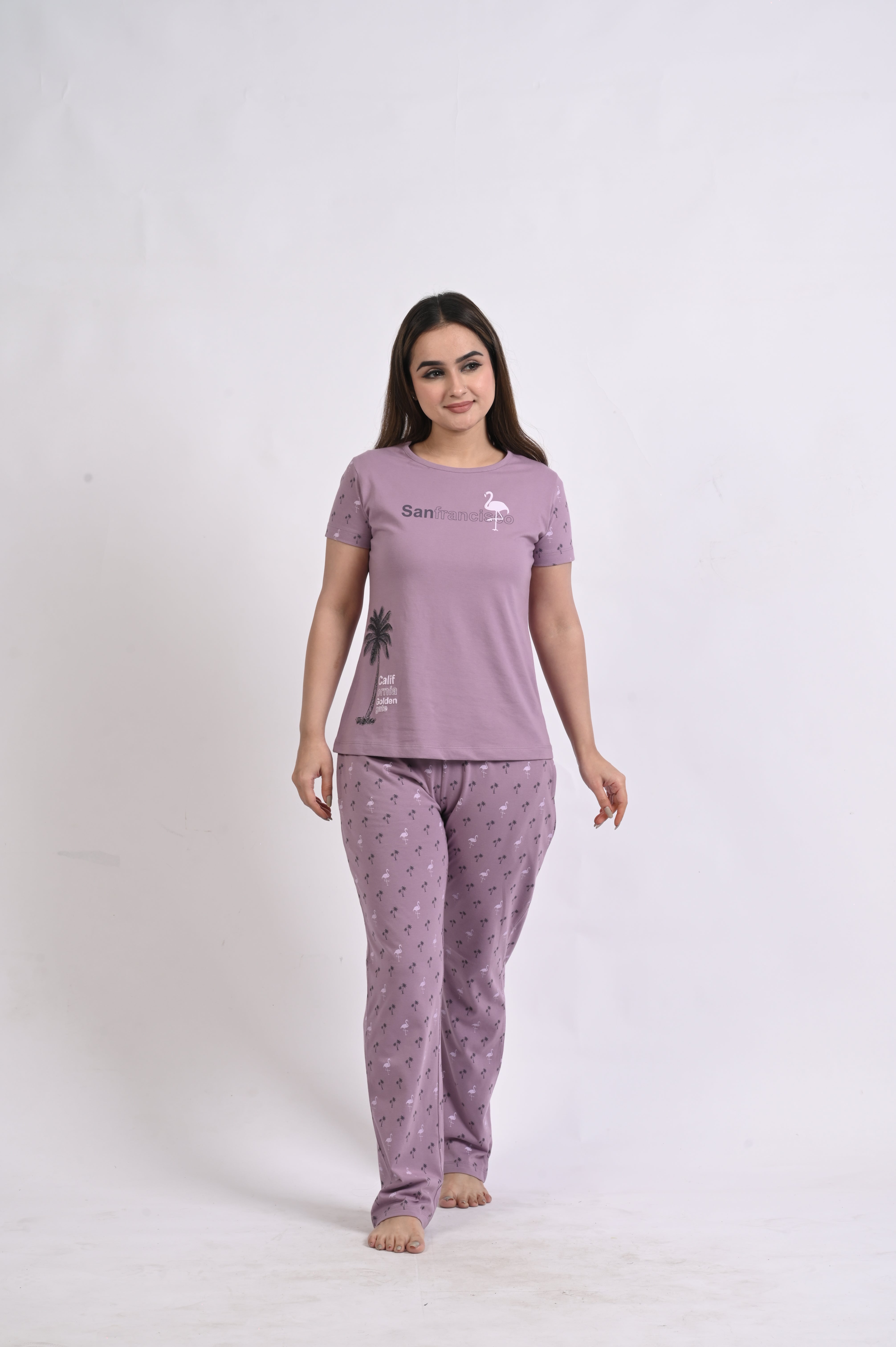 Short Top Night Suit