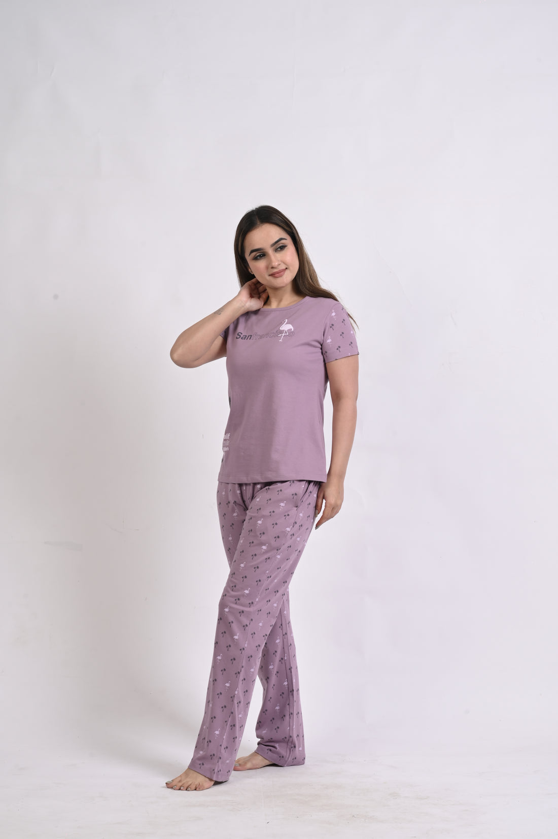 Short Top Night Suit