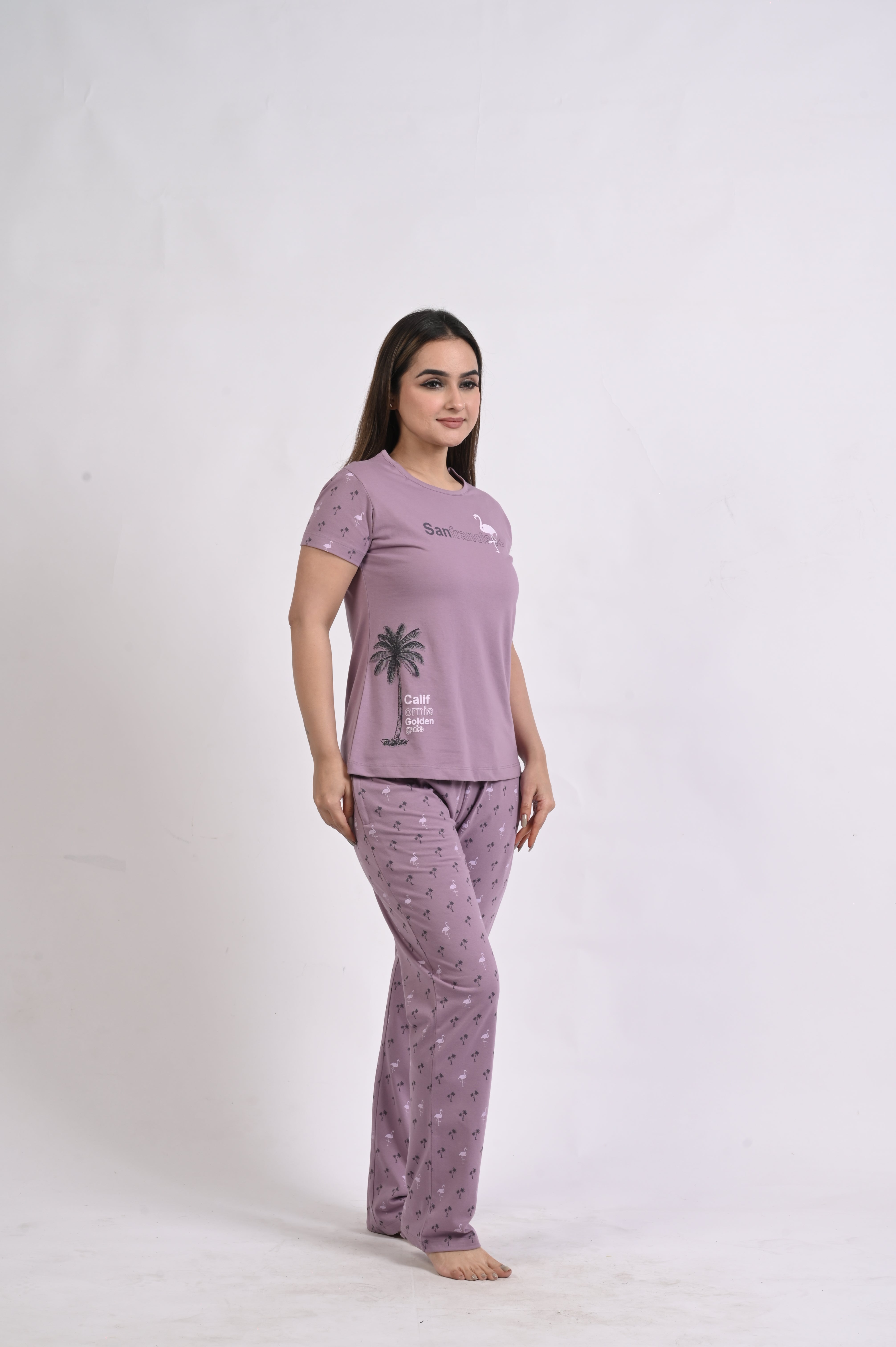 Short Top Night Suit