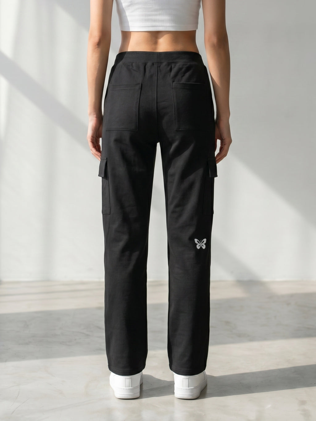 Everyday Comfort Cargo Pants - Black