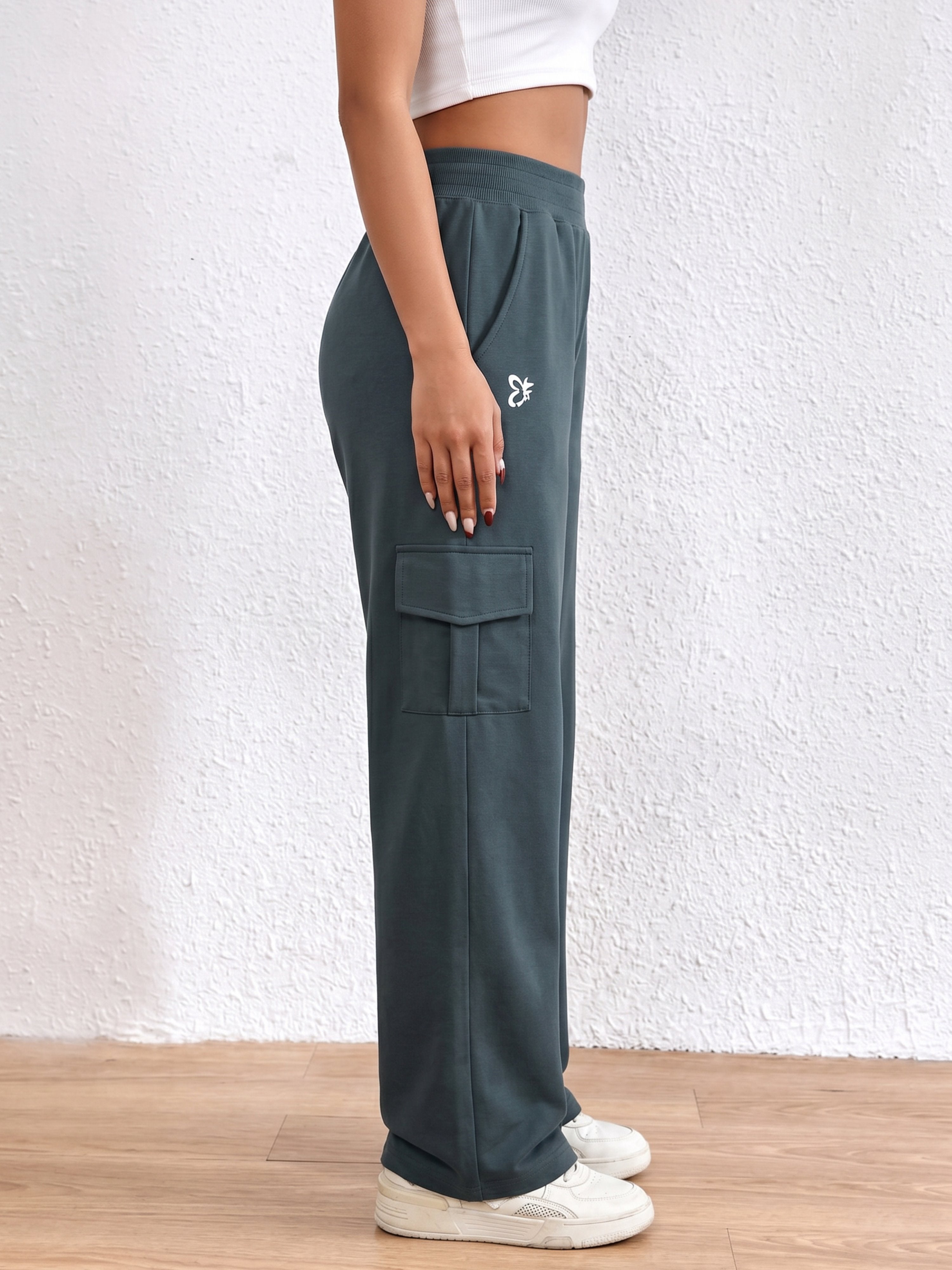 Everyday Comfort Cargo Pants - Grey