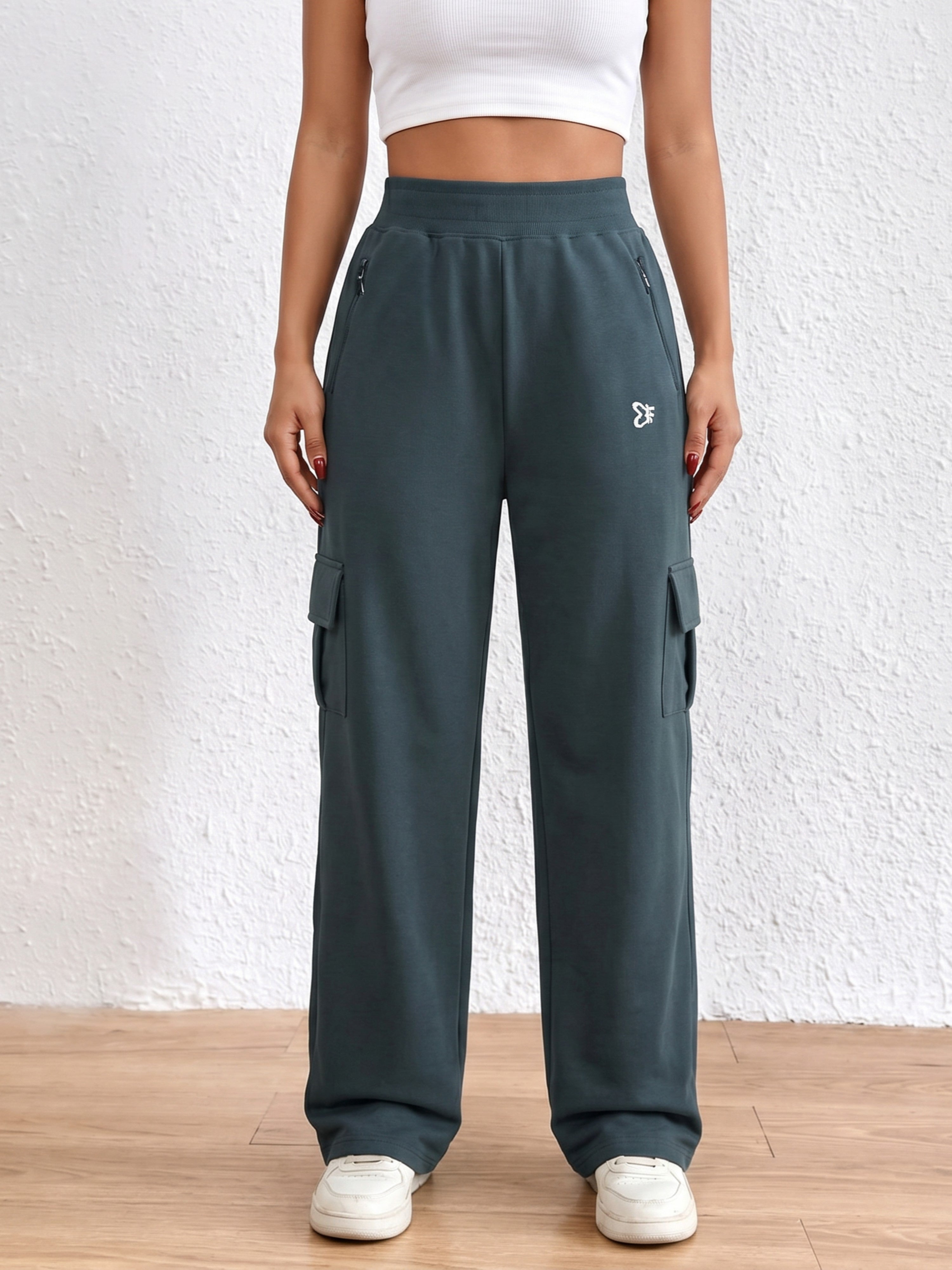 Everyday Comfort Cargo Pants - Grey