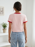 Summer's Ringer Crop Tee