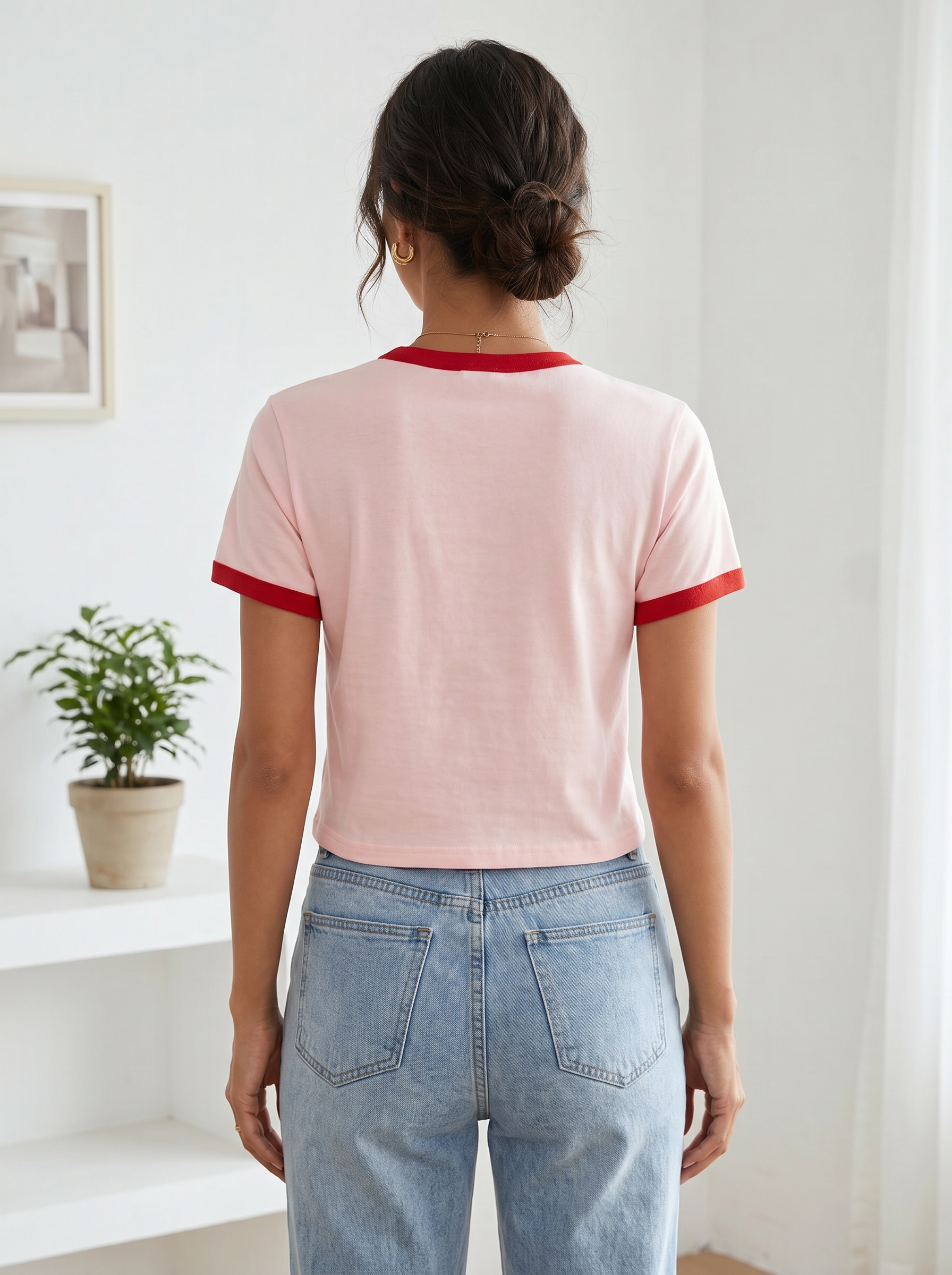 Summer's Ringer Crop Tee