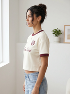 Ame Saint Ringer Crop Tee