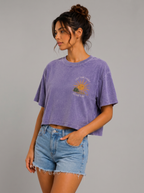 Light Guide Acid wash Crop Tee