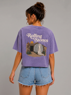 Light Guide Acid wash Crop Tee