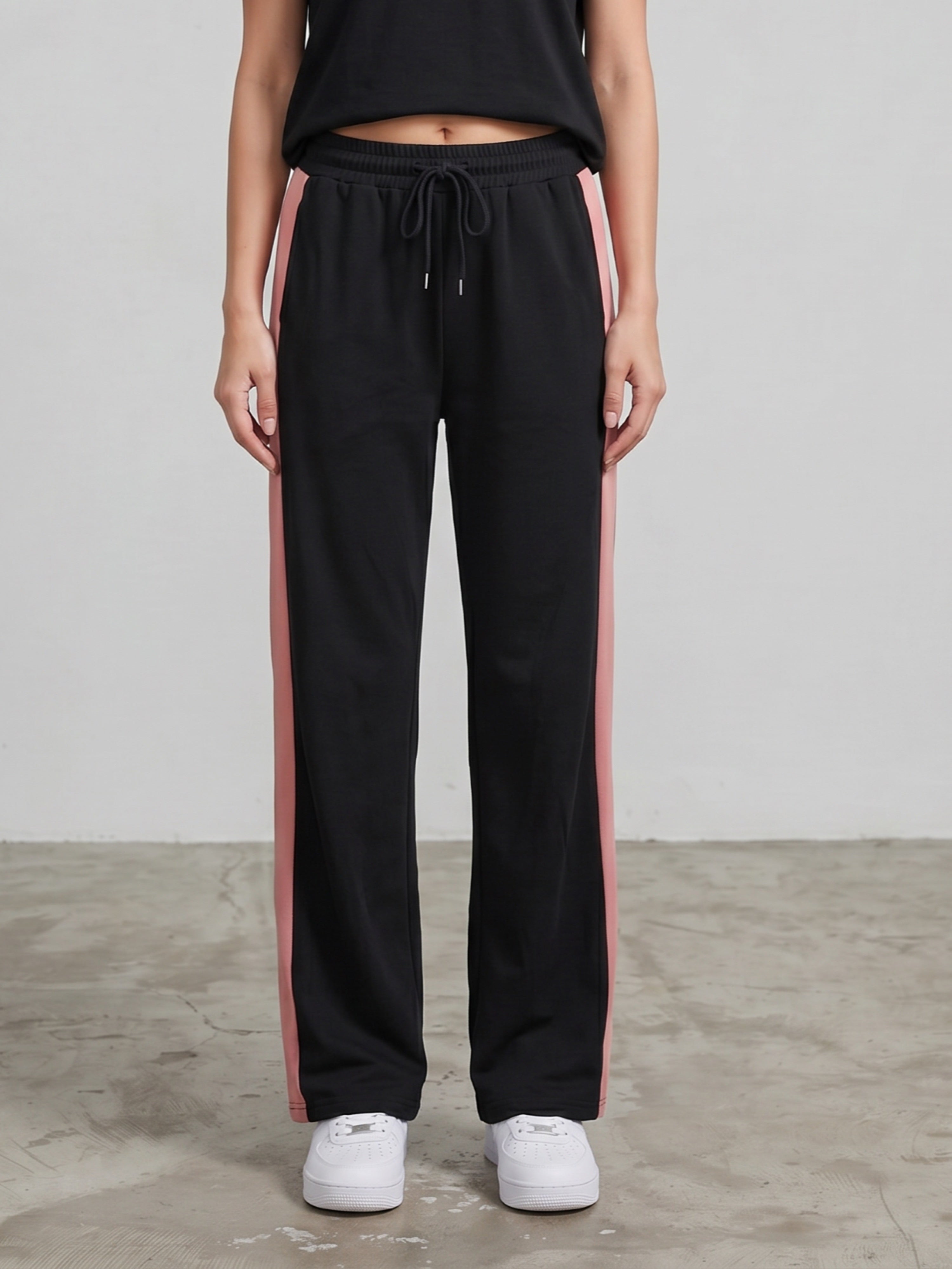 Contrast Side Stripe Lounge Pants